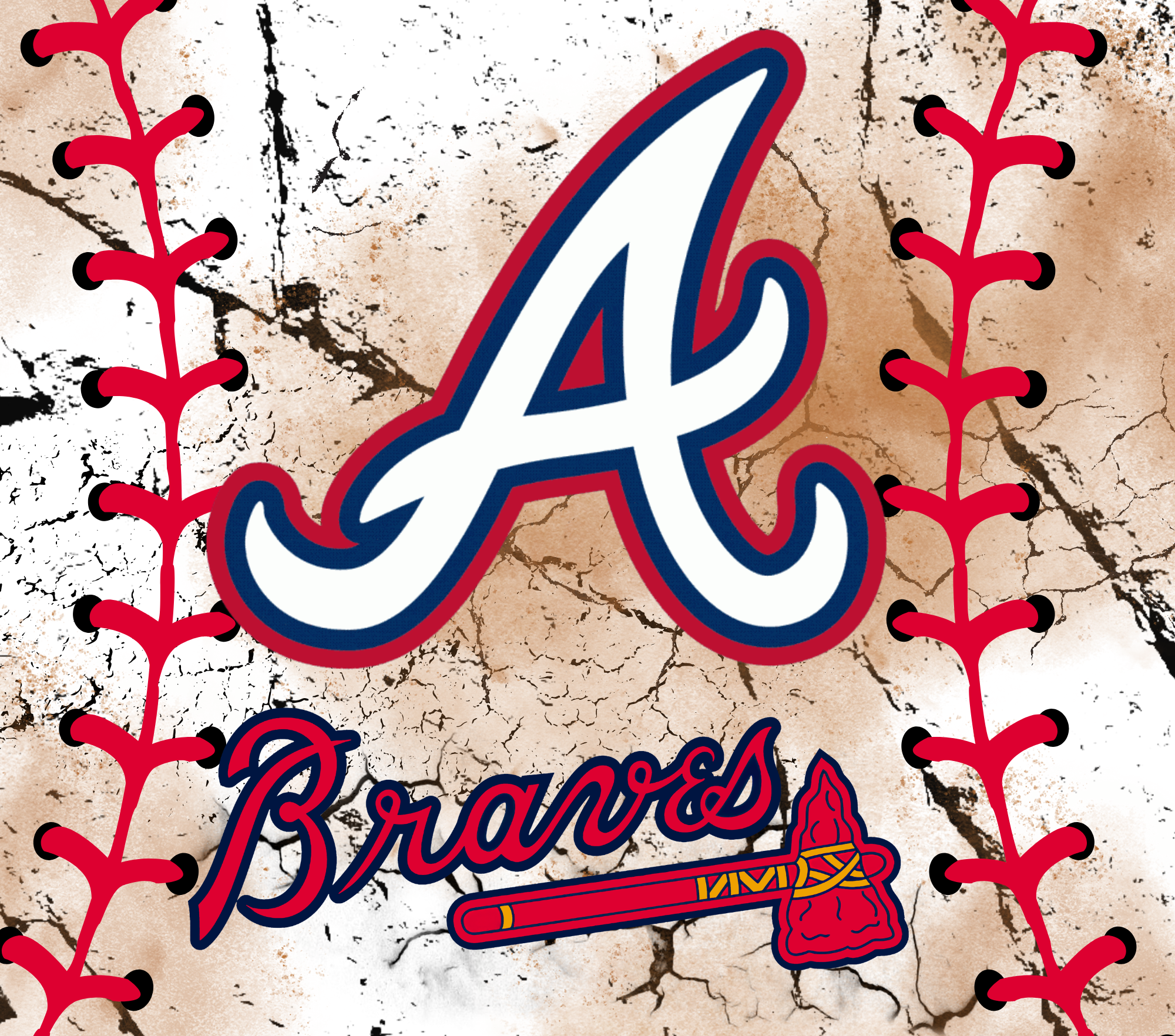 20oz Tumbler- Atlanta Braves
