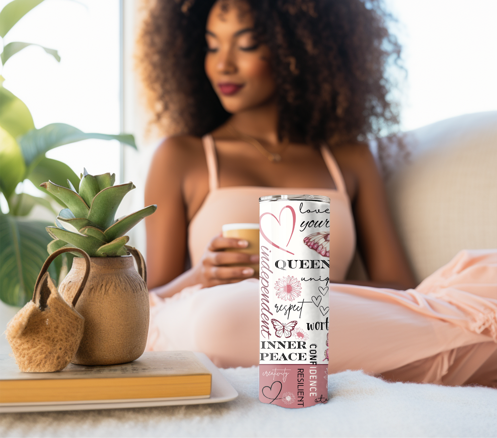 20oz/22oz Tumbler: Independent Queen