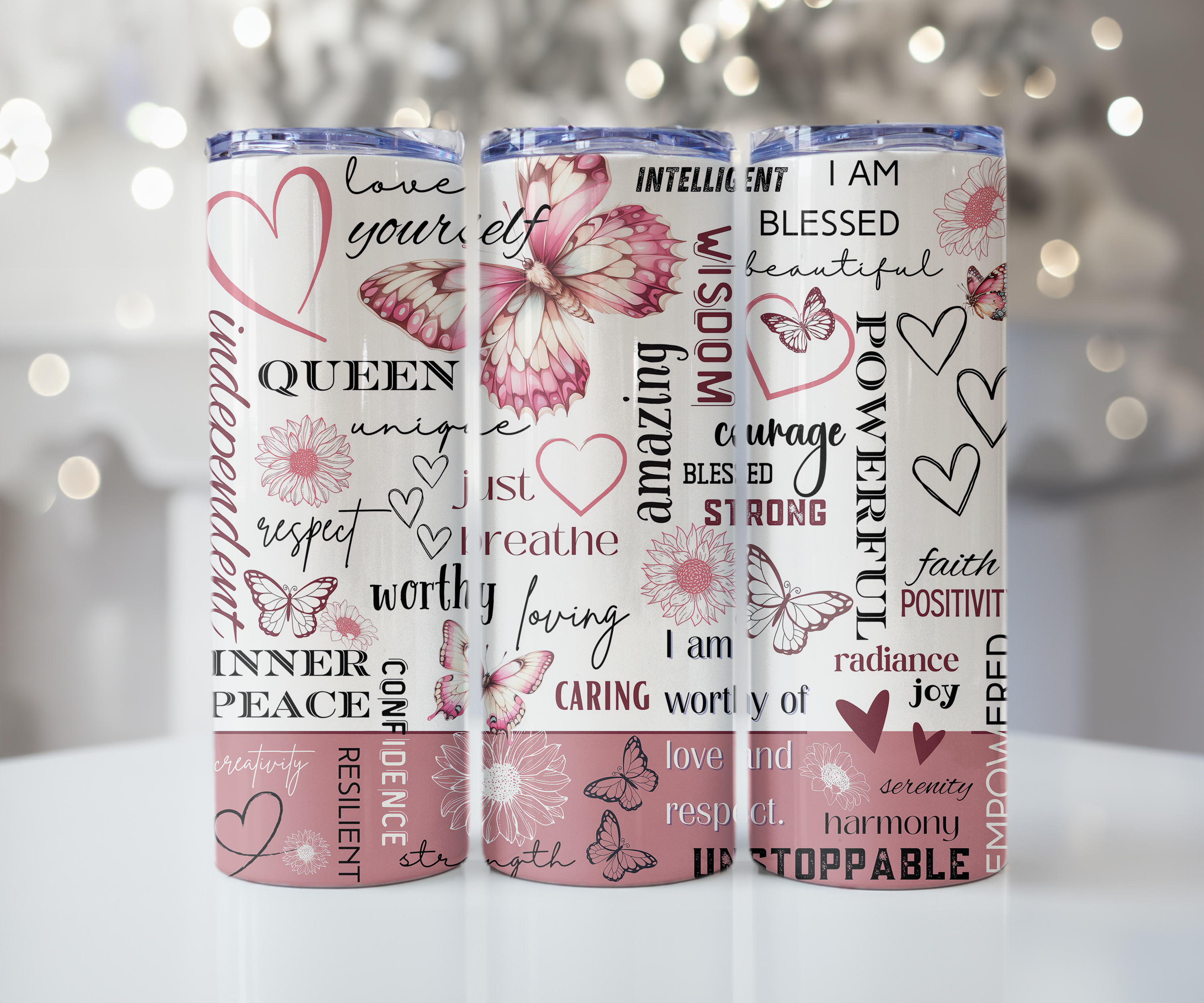 20oz/22oz Tumbler: Independent Queen