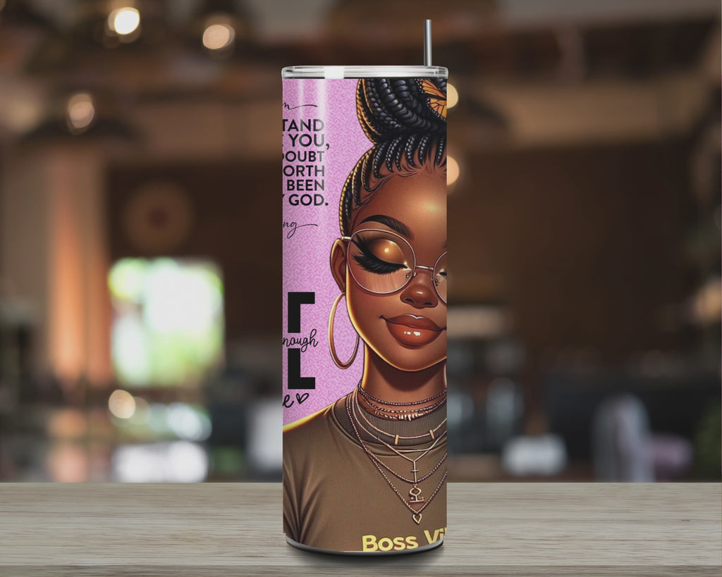 20oz Tumbler-Boss Vibes